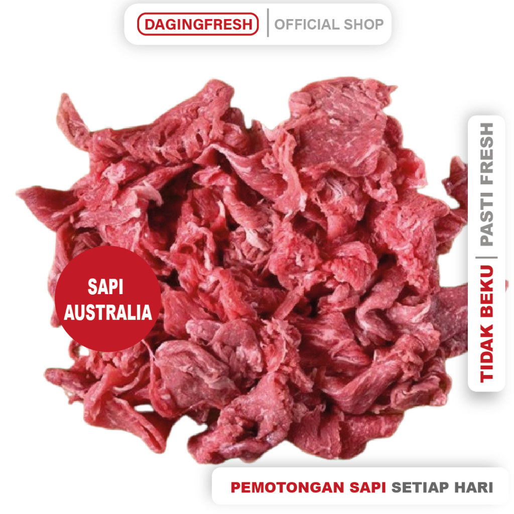 

[100%LOKAL] DAGING TERIYAKI - DAGING SAPI TERIYAKI - DAGING SAPI SEGAR - DAGING SAPI LOKAL FRESH