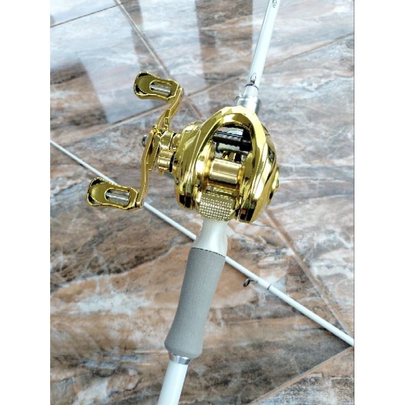 Joran carbon Hollow 1.8M set Reel bc titanium dragcliker