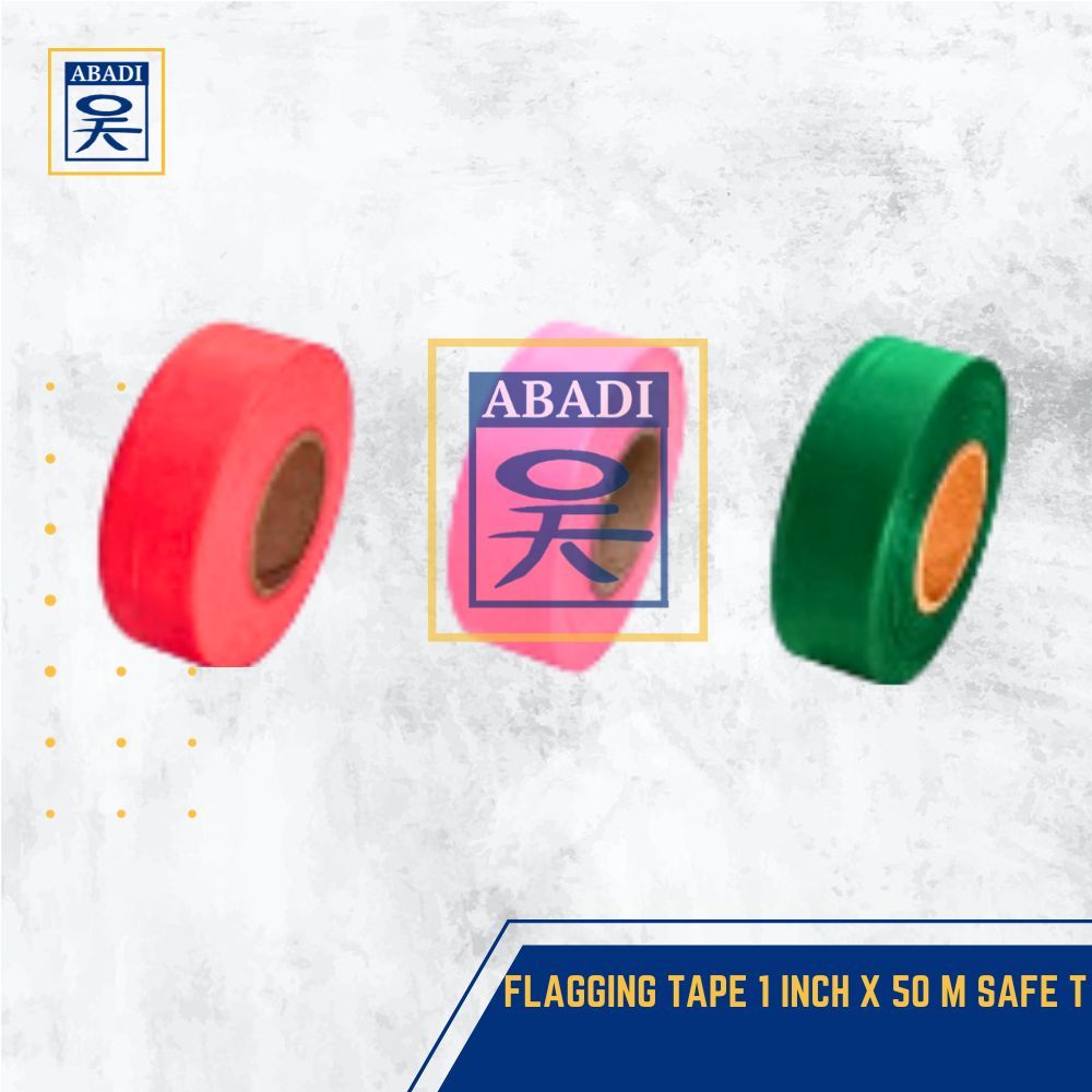 

FLAGGING TAPE 1 INCH X 50 M SAFE T