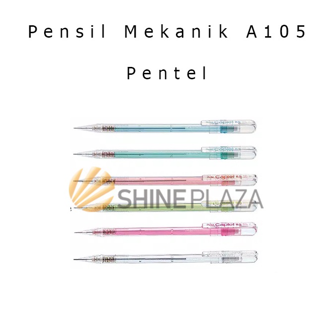 

[REP] Pensil Mekanik Pentel Caplet A105 0.5mm - Mechanical Pencil Pentel 0,5 7epuy