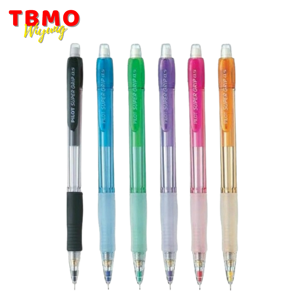 

TBMO Pilot Pensil Mekanik H-185 Super Grip / Mech Pencil Pilot
