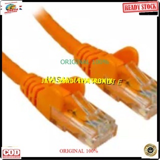G299 ORIGINAL KABEL LAN RJ45 15 METER CAT5 UTP INTERNET WIFI HOTSPOT JARINGAN KONEKTOR PLUG BOOT KOM