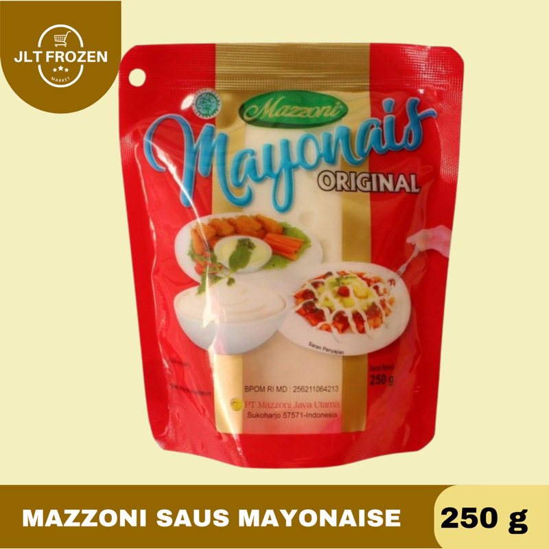 

Mazzoni Mayonaise/ Saus Mayo / Saus Salad / Saus Cocolan Mayo - 250GR