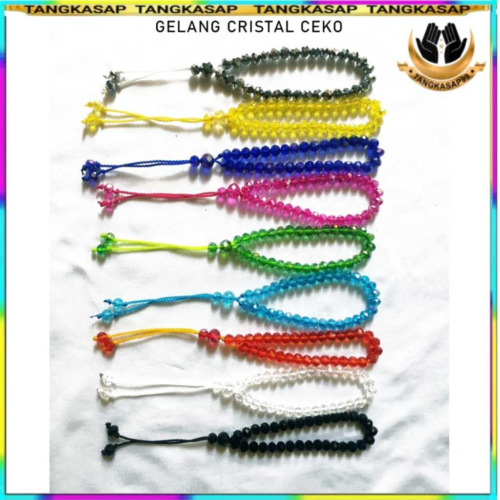 [Bayar di Tempat] Gelang CRITAL CEKO/ Tasbih Pria / Wanita gelang crital ceko cantik Garansi Asli