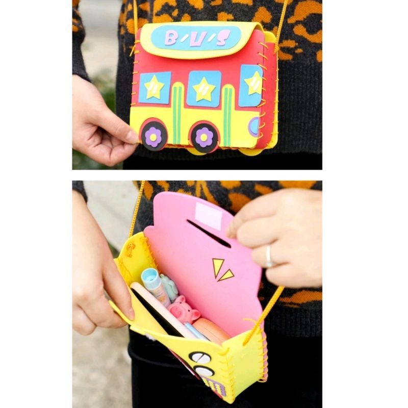 SHOOKIDS - Eva Bags Mainan Tas DIY prakarya Tas Lucu