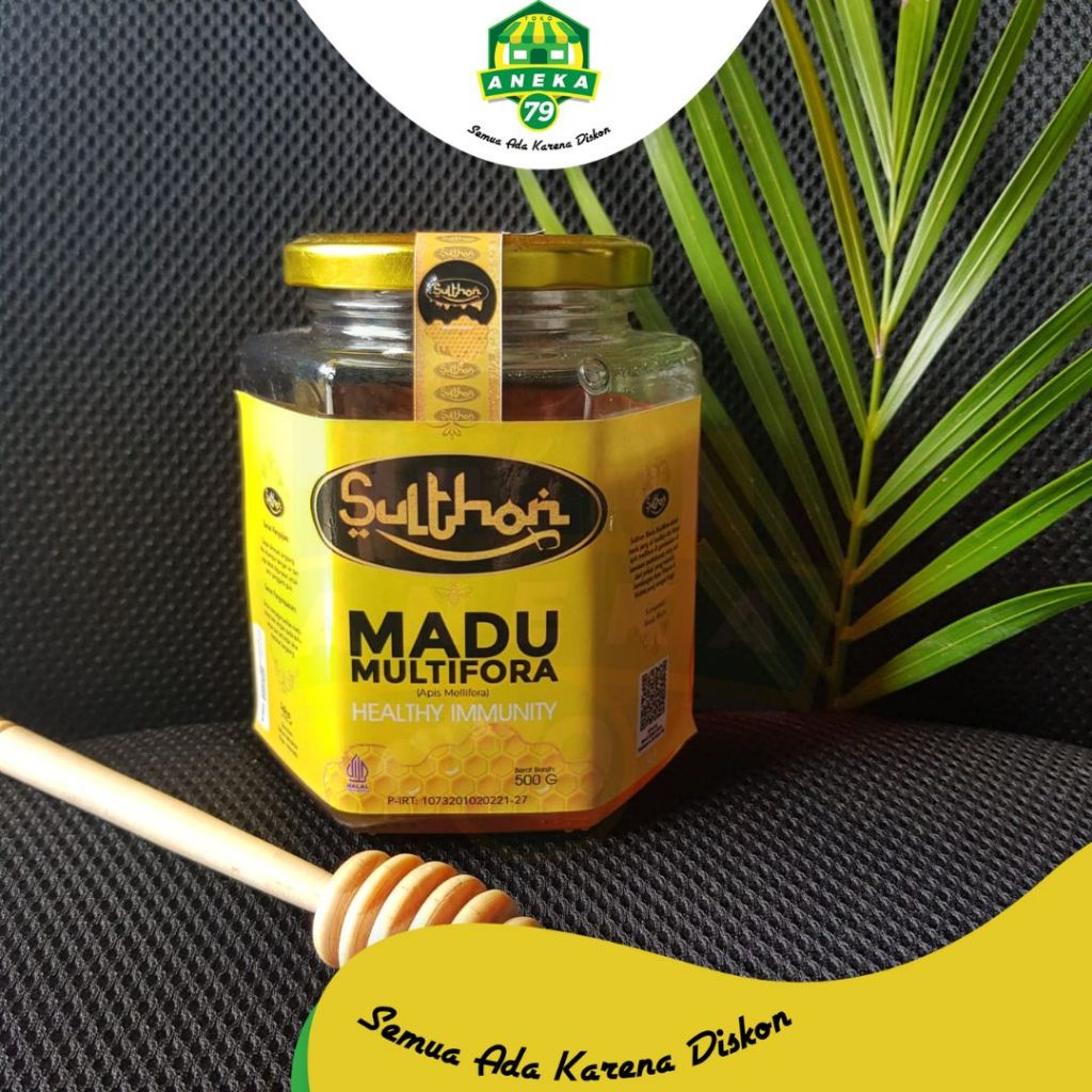

Madu Murni Multiflora Berat 500gram Honey Alami