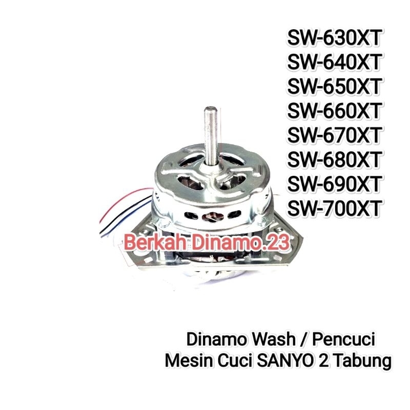 Dinamo Pencuci Mesin Cuci SANYO SW-630XT SW-640XT SW-650XT SW-660XT SW-670XT SW-680XT SW-690XT SW-70