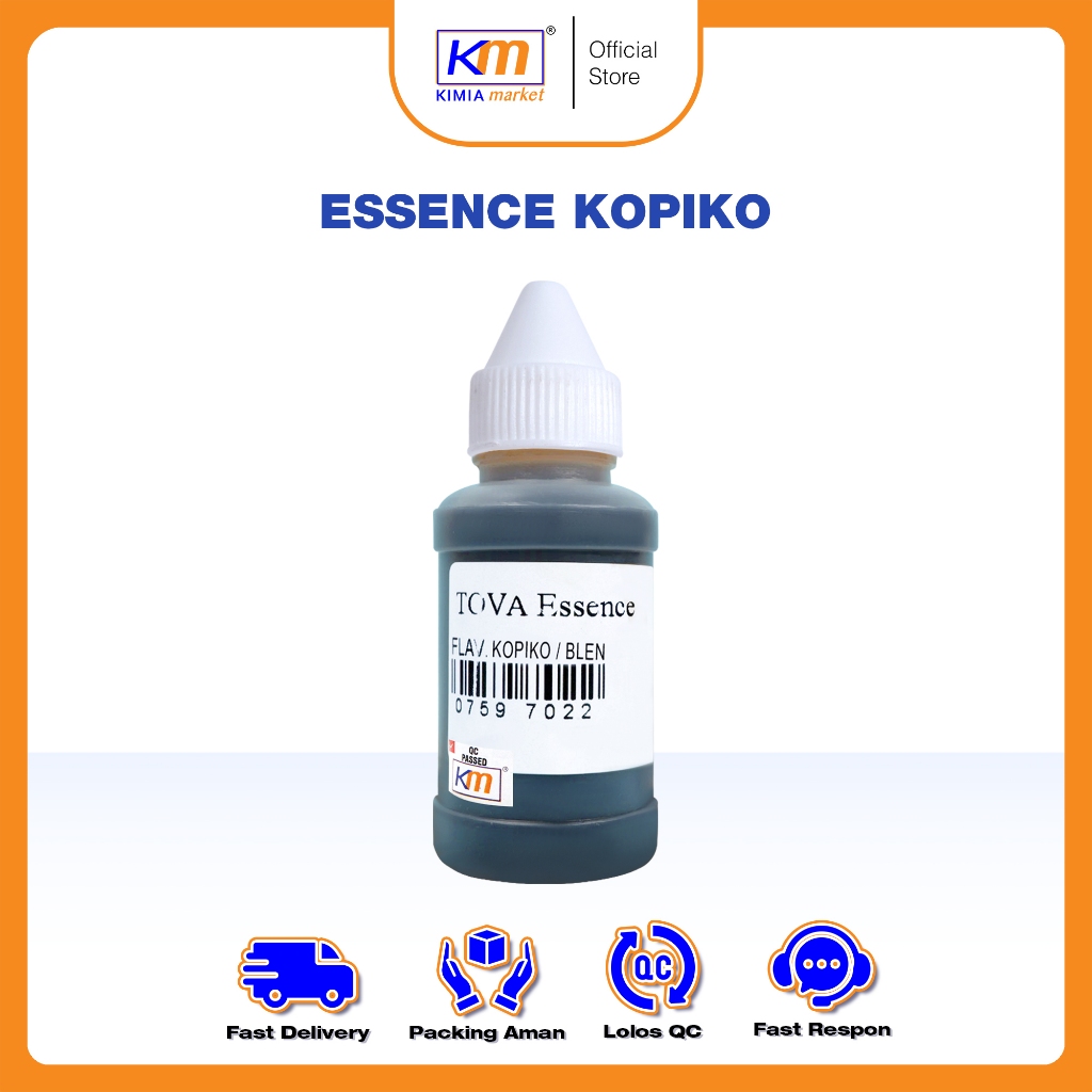 

Essence Makanan / Minuman TOVA Flavor Kopiko Bleno 50ml / Penambah Rasa Cair / Perisa Cair Kopiko / Essen Kopiko Makanan/Minuman