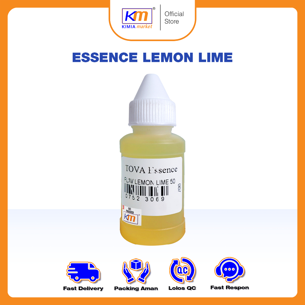 

Essence Makanan Minuman TOVA Flavor Lemon Lime 50ml / Perisa Makanan / Penambah Aroma Cair / Perisa Cair Lemon Lime / Essen Lemon Lime Makanan/Minuman