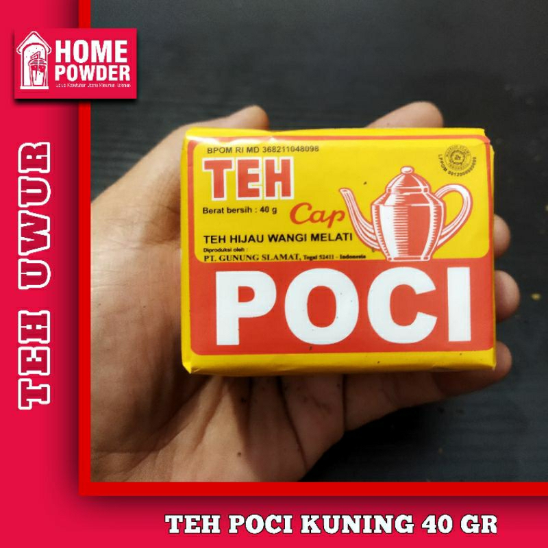 

Promo Teh Hijau Wangi Melati Teh Poci Kuning 40 Gr Isi 10 Pcs