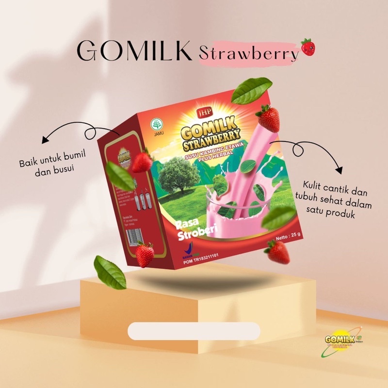 

GOMILK SUSU KAMBING ETAWA PLUS HERBAL bentuk 40saset