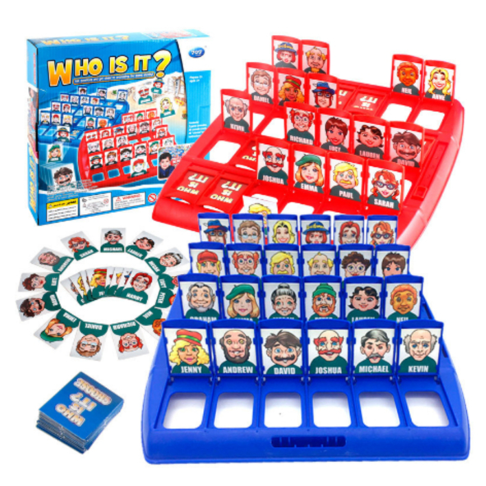 Mainan Anak Tebak Gambar Board Game Who is it / Permainan Tebak - tebakan Orang