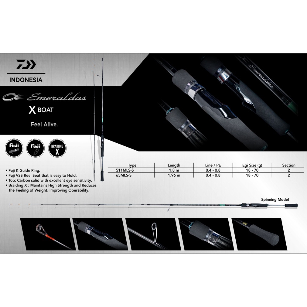 Daiwa Emeraldas X Boat
