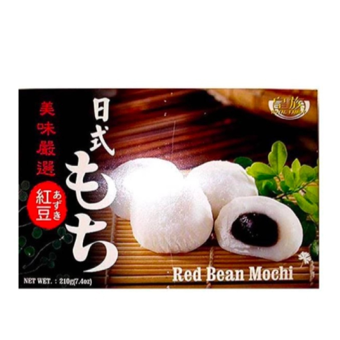 

Royal Family Mochi Red Bean 210gr/ Mochi Taiwan