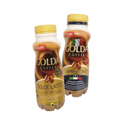 

[ISI 3 PCS] Golda Coffe Dolce Latte | Cappuccino 200ml