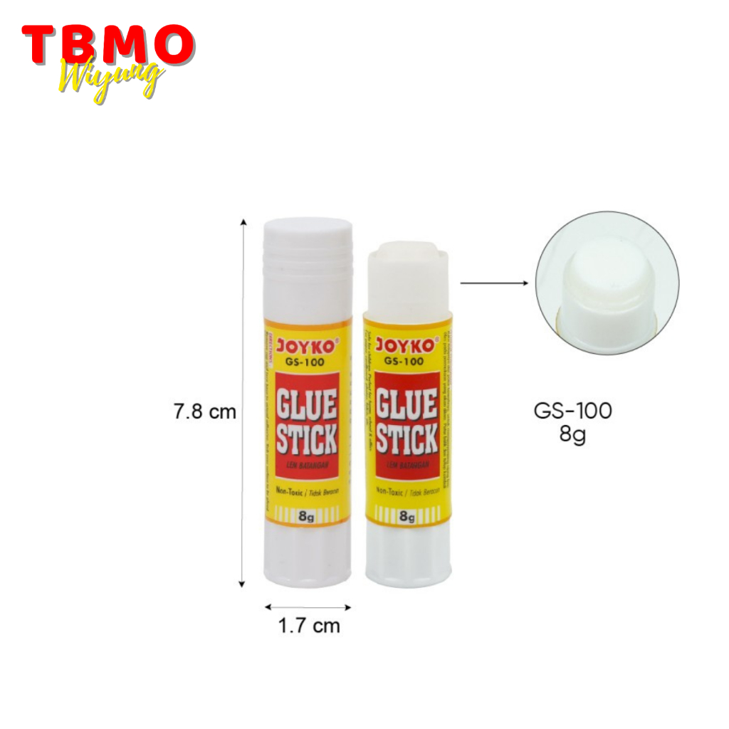 

TBMO Glue Stick Lem Kertas Batang Joyko GS-100 8gr