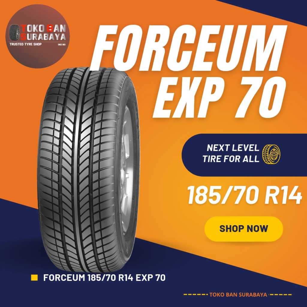BAN FORCEUM 185/70 R14 185/70R14 185/70/14 18570 R14 18570R14 R14 R 14 EXP70 EXP 70