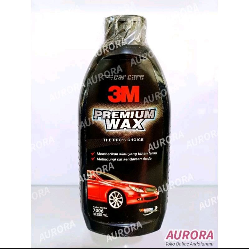 3M Premium Wax Original / Obat Poles / Pengkilap Body Mobil dan Motor