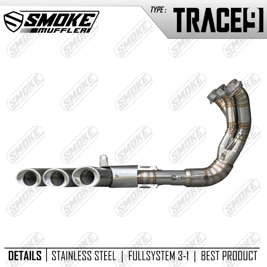 Knalpot custom yamaha mt09,knalpot yamaha xsr 900 smoke muffler