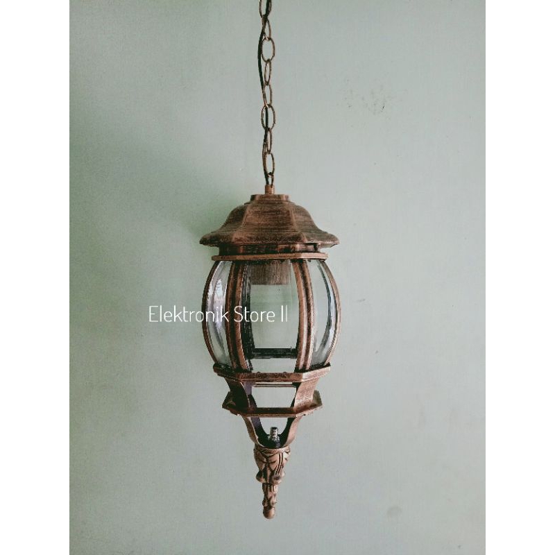 Lampu gantung hias rumah klasik antik 5003