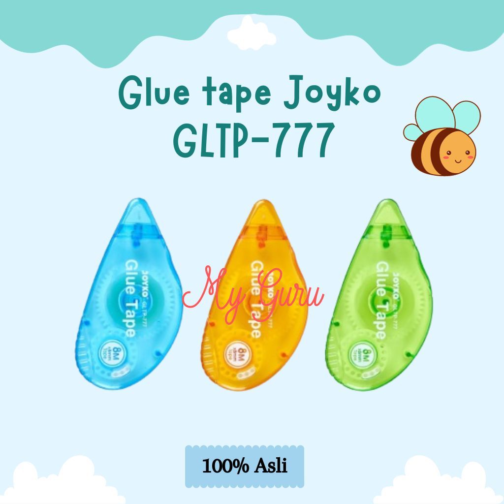 

[PCS] GLUE TAPE / LEM PITA DUA SISI DOUBLE SIDED TAPE ROLL JOYKO GLTP-777