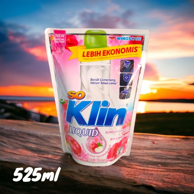 SO KLIN LIQUID KOREAN CAMELLIA & APPLE