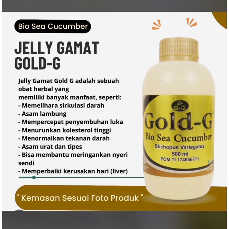 Gold -G Bio Sea Cucumber