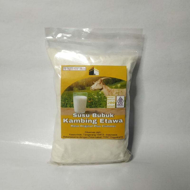 

Susu Kambing Bubuk Etawa Isi 200 Gram COD