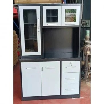 Lemari Dapur Besi Metal / Kitchen Set Stell / Rak Piring / Rak Dapur / Rak piring besi murah / Rak p