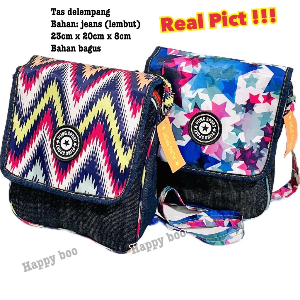 tas selempang kipling pling sport jeans tas selempang fashion selempang kain jeans