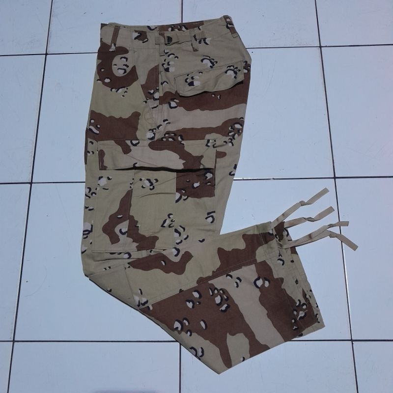 Trouser Six Color Chocochip Issue Us Army Celana Cargo Original Preloved