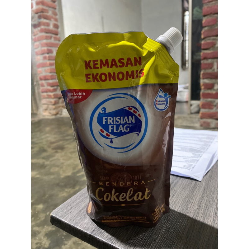 

Susu Frisian Flag Pouch Cokelat 545gram