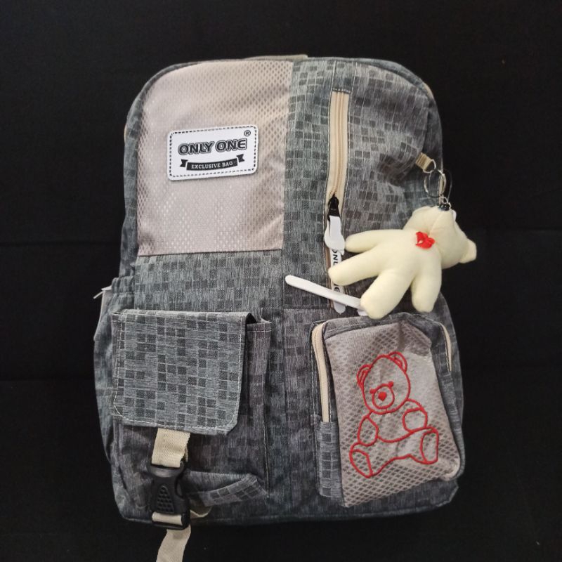 Tas ABG Ransel Premium Boneka SD/SMP/SMA Free boneka
