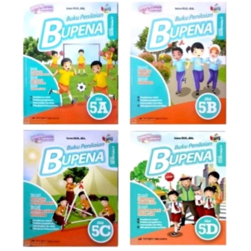 BUPENA KLS 5 A, B, C, D. SD (BEKAS)