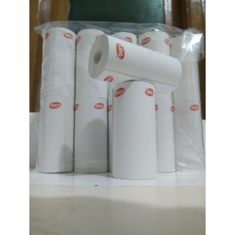 

Kertas Kasir Thermal Struk Logo LINK 57x30mm 57x40mm