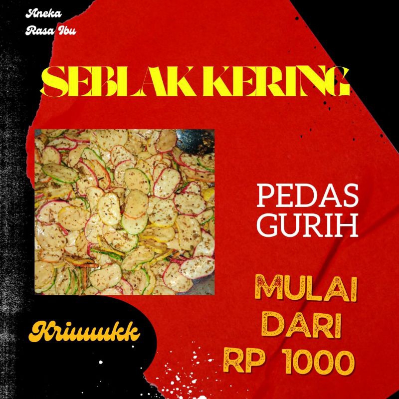 

SEBLAK KERING PEDAS GURIH termurah