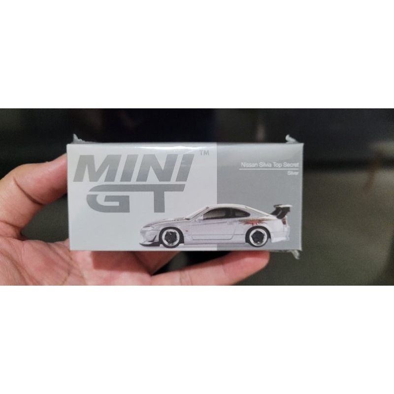 MiniGT 545 Mini GT Nissan Silvia Top Secret Silver