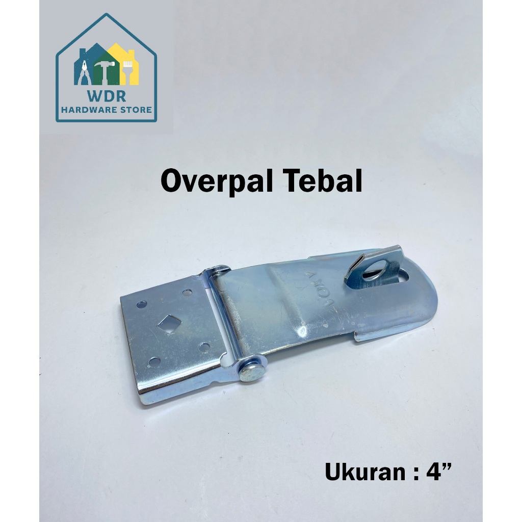 Overpal Tebal 4" Inch | Overpal Tempat Gembok 4" Inch