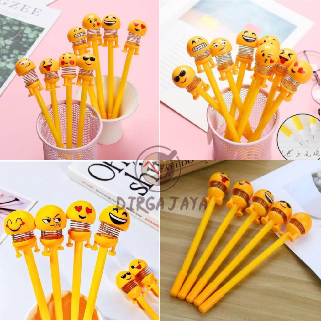 

Pulpen Emoji/ Pulpen Smiley/ Pulpen Gel Emoji/Pulpen Lucu