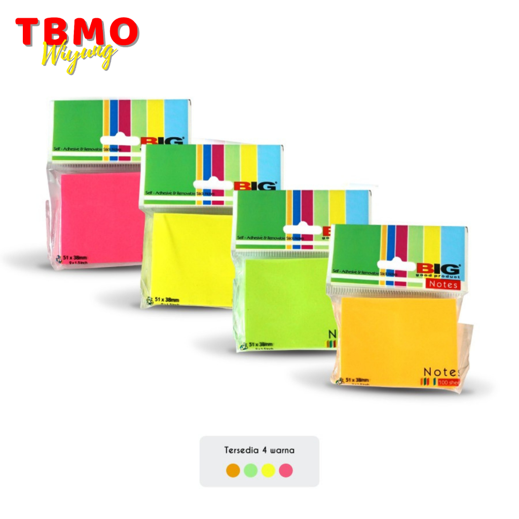 

TBMO Sticky Notes BIG Memo Tempel 51X38