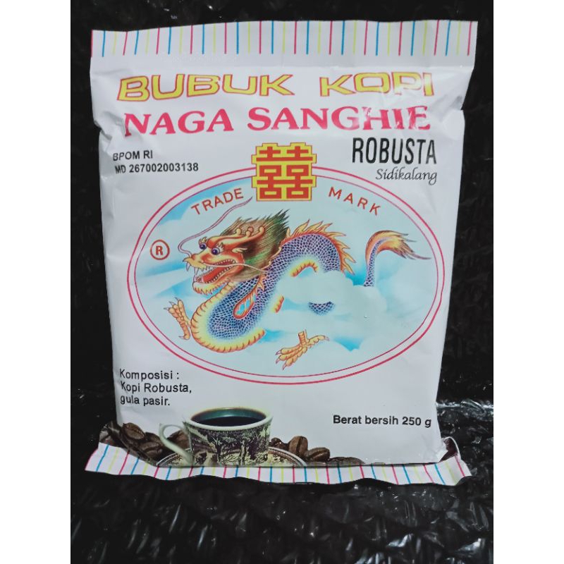 

KOPI NAGA SANGHIE Robusta Sidakalang Kopi Medan 250g