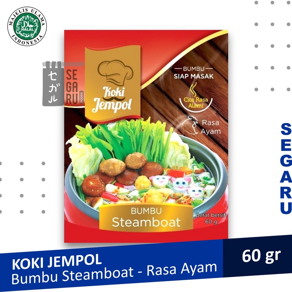 

GVRS9700 [KODE 77] Bumbu Steamboat Koki Jempol | Japanese Shabu Shabu Halal