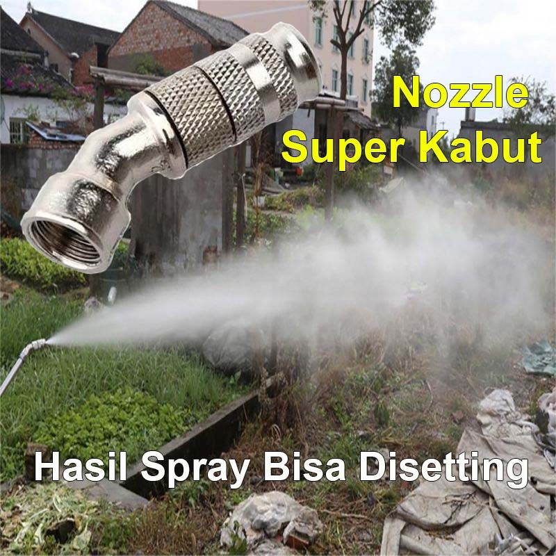 Nozzle Bahan Stainless Super Kabut - Spuyer Sprayer Elektrik Super Kencang