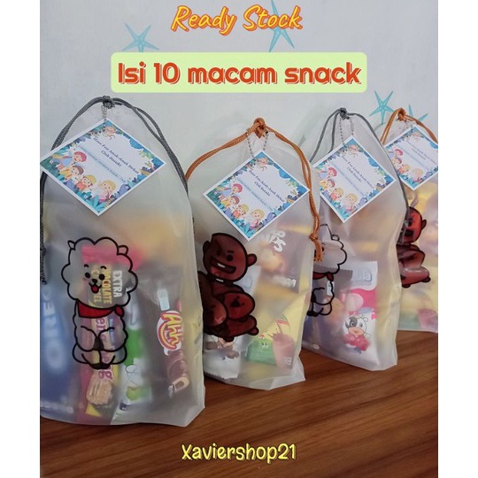 

BMRC8737 Terbaru READY Paket Snack Komplit Kemasan Pouch Serut (FREE CARD)