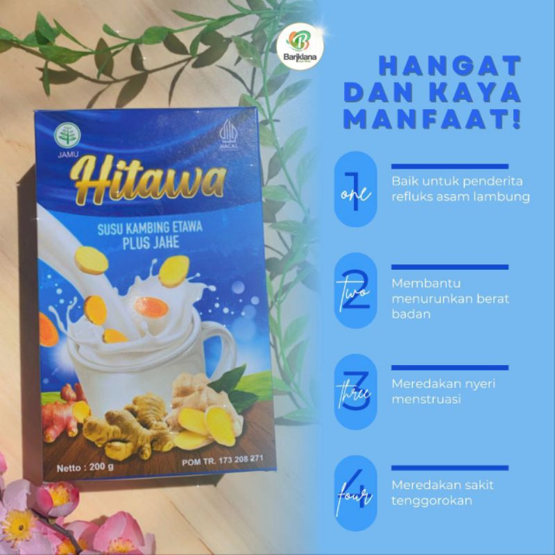 

Hitawa Susu Etawa Plus Jahe