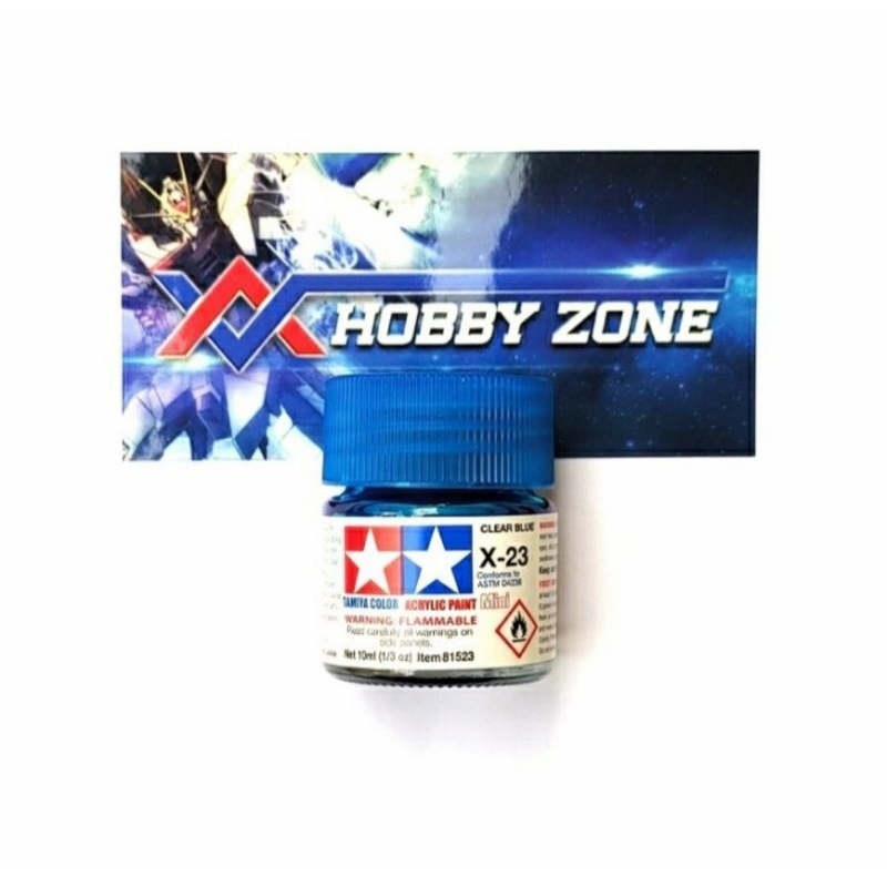 Tamiya Acrylic Mini X-23 Clear Blue