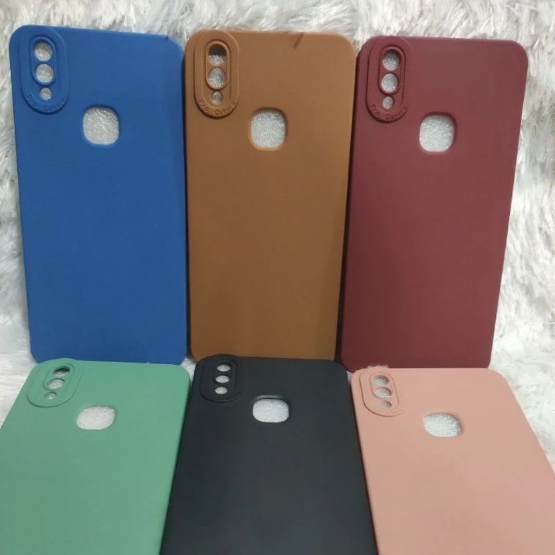 Softcase Vivo 1727 1723 Case Warna Macaron Vivo V9 , V9 Pro , Y85