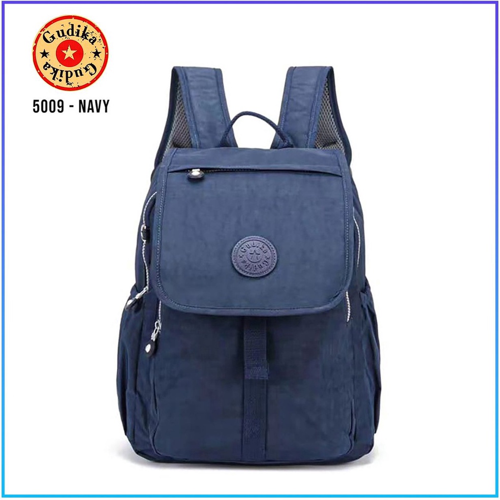 BIG SALE GUDIKA 5009 Original Import - Tas Ransel Laptop Wanita Kekinian Terbaru Bahan Nilon Waterpr