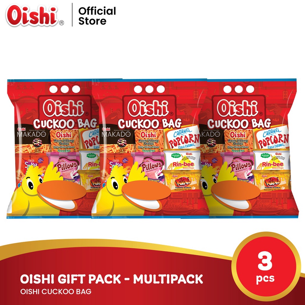 

S@le Oishi Gift Pack - Multipack 3pcs [272]