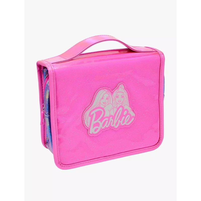 

SMIGGLE BARBIE ORIGINAL TOILETRIES BAG DAN STATIONARY SET